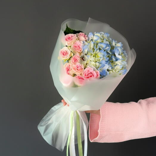 Aura Bleu   Rose Bouquet (Petit)