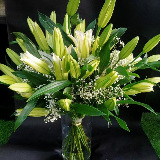 Lilly flowers bouquet