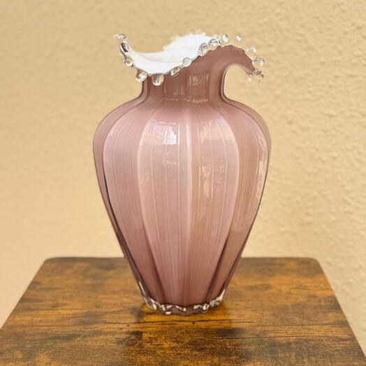 Spun glass pink