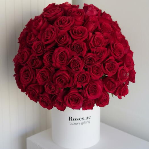 Цветы в коробке 101 шт.