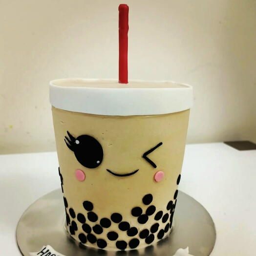 Boba tea cake / Boba cake
