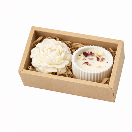 Romantic Candle Gift Set – Jasmine   Peony