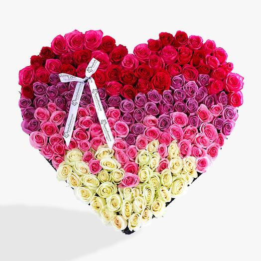 Lovely Heart Arranngement