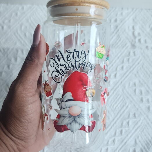 16oz Glass tumbler 2