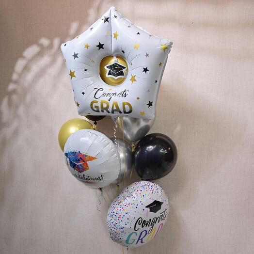 Graduation Balloon Set - 5  6763