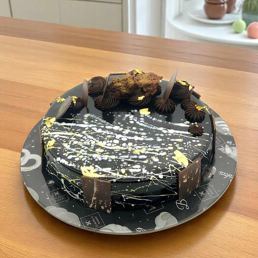 Торт с шоколадным муссом