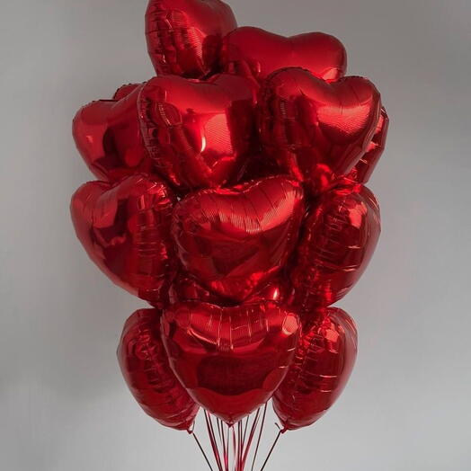 Red Helium Baloons