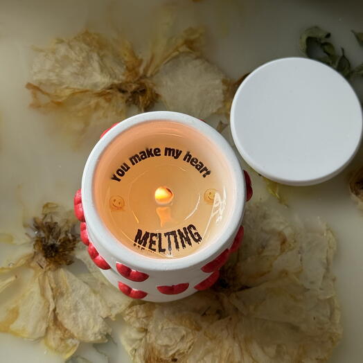 Scented Hidden message candle